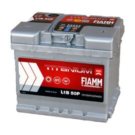 Akumulator Fiamm 12V 50Ah 520A D+ Titanium L1B 50P