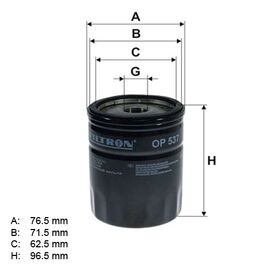 Filter ulja Filtron OP537