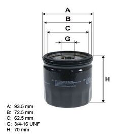 Filter ulja Pionir FU520/1