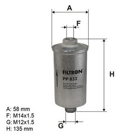 Filter goriva Filtron PP833