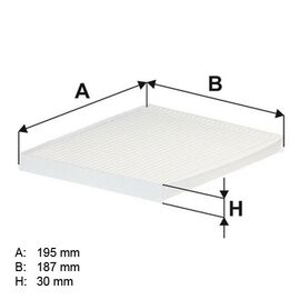 Filter klime Filtron K1322