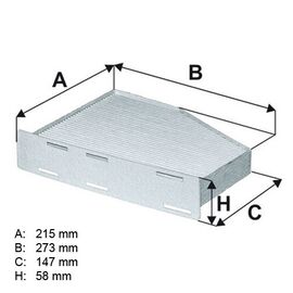 Filter klime Filtron K1111