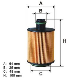 Filter ulja QWP WOF323