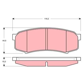Pločice kočione Steinberg 0.3280