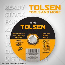 Ploča rezna Tolsen 125 x 1.2 x 22.2 mm