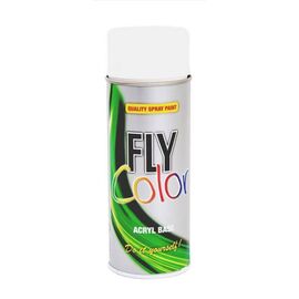 Sprej boja bela sjajna Motip FlyColor 400604 400ml