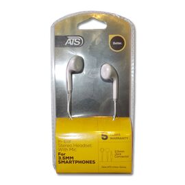 Slušalice ATS S16 bele 3.5 mm stereo