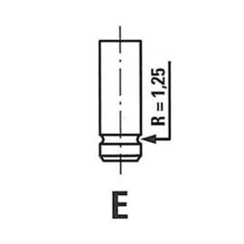 Ventil izduvni Freccia R3988/RCR - R4810/RCR - V537747 - VL047400
