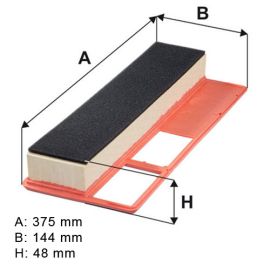 Filter vazduha Dr!ve+ DP1110.10.0138 - AP092/7 - 34404 - ADL142204