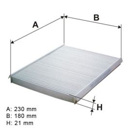 Filter klime Filtron K1103 - CCF0094 - NC2048 - 17101