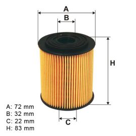 Filter ulja Dr!ve+ DP1110.11.0214 - OE672 - COF100558E - 1457429197 - 586542