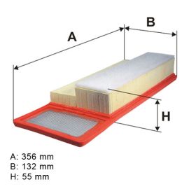 Filter vazduha MFilter K7006 - AP078/1 - 39839 - ADZ92230 - ADL142208 - 304269