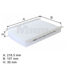 Filter klime MFilter K9160 - K1335 - 1987435017 - NC2389 - LA889