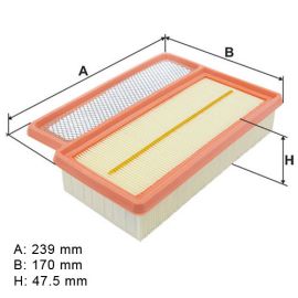 Filter vazduha Filtron AP098/5 - LX3345 - 3060400 - ADZ92231 - FA0253JM