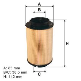 Filter goriva QWP WFF196 - PE973 - CFF100423 - KX228D - 4815