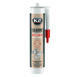 Pasta zaptivna silikonska crvena u tubi K2 300g