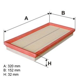 Filter vazduha Dr!ve+ DP1110.10.0319 - AP022/3 - F026400053 - CAF100858P - 18522