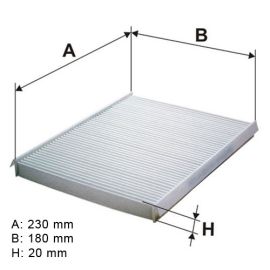 Filter klime Japko 21K20 - K1103 - CCF0151 - 1987432377 - 17101