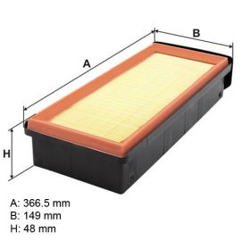 Filter vazduha Tecneco AR2796PM - AP028/7 - F026400409 - CAF101255P - LX2796/1