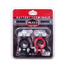 Kleme za akumulator Praxis par (+/-)