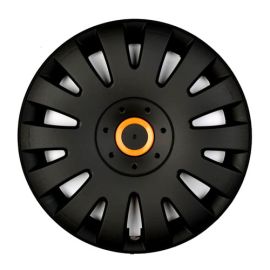 Ratkapne 14" crne DBO-14-015 garnitura 4 kom.