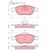 Pločice kočione prednje TRW GDB1337