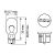 Sijalica Bosch 1987302821 W16W 12V 16W