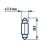 Sijalica Narva 17315 T10,5x30 12V 10W