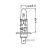 Sijalica OSRAM 64150 H1 3200K 12V 55W