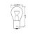 Sijalica OSRAM 7506 P21W 12V 21W
