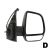 Retrovizor Depo 294007591 - 309-0123 - 1152M02 / Doblo