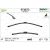 Metlice brisača set Valeo VF473 650 / 650 mm flat