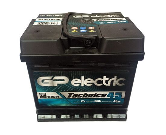 Akumulator GP Electric 12V 45Ah 360A D+ 45TR360