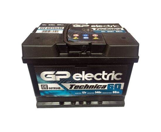 Akumulator GP Electric 12V 60Ah 540A D+ 60TR540