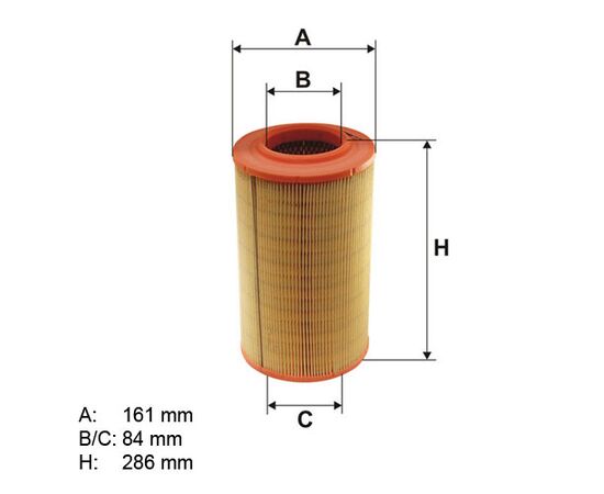 Filter vazduha Pionir FV316