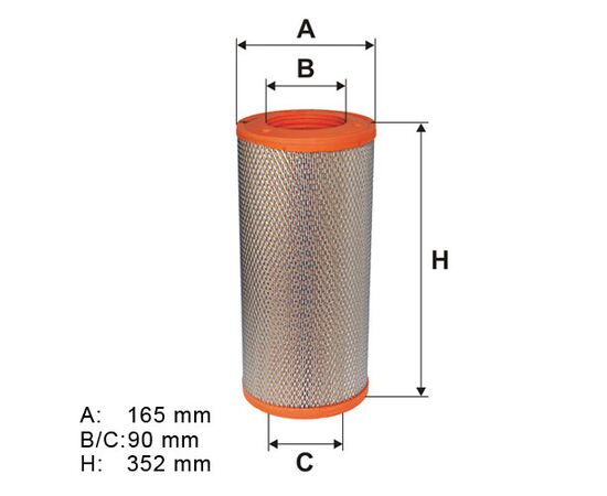 Filter vazduha Pionir FV285