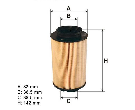 Filter goriva Filtron PE973 - CFF100423 - KX228D - 4815 - WFF196