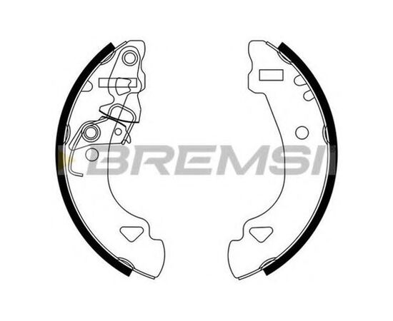 Kočioni paknovi Bremsi GF0173