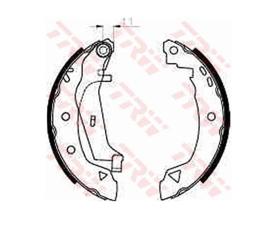Kočioni paknovi TRW GS8240