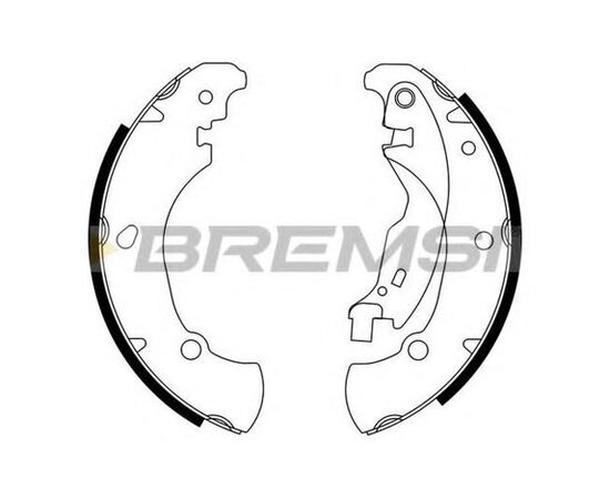 Kočioni paknovi Bremsi GF0180