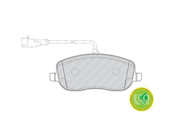 Pločice kočione prednje Ferodo FDB1787