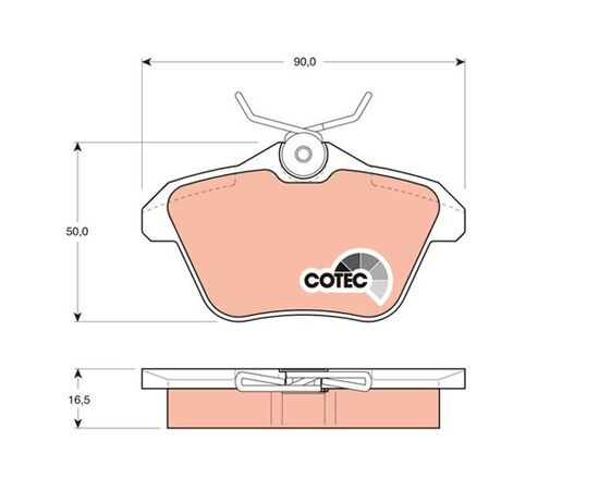 Pločice kočione zadnje Steinberg 0.1147