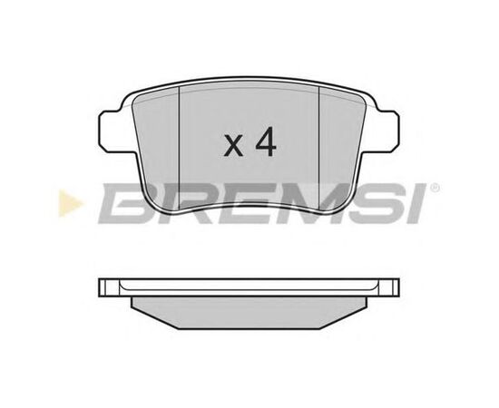 Pločice kočione zadnje Bremsi BP3368