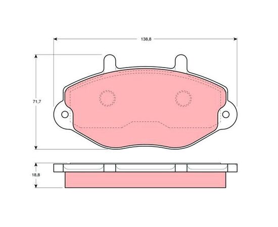 Pločice kočione Steinberg 0.1080