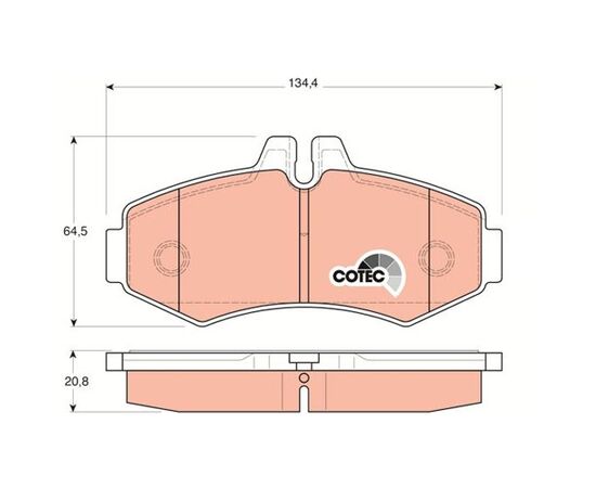 Pločice kočione Steinberg 0.1373