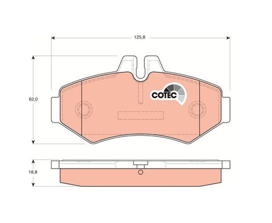 Pločice kočione Steinberg 0.1399