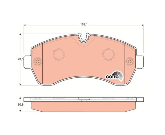 Pločice kočione Steinberg 0.1696