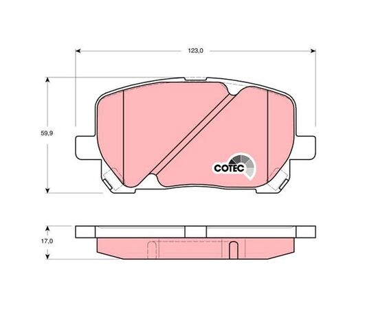 Pločice kočione Steinberg 0.3315