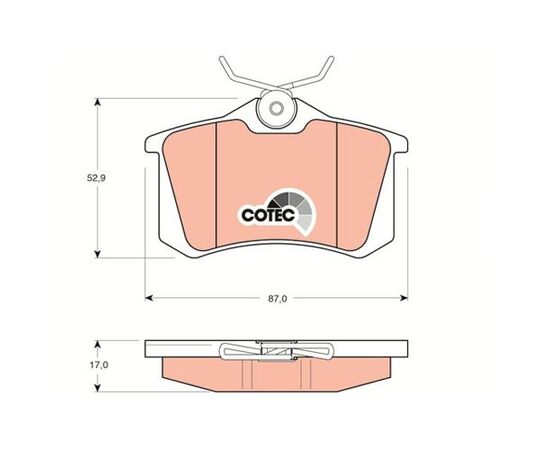 Pločice kočione Steinberg 0.1330