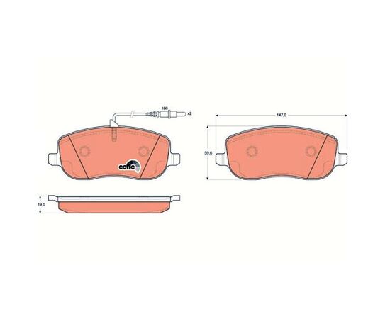 Pločice kočione Steinberg 0.1503